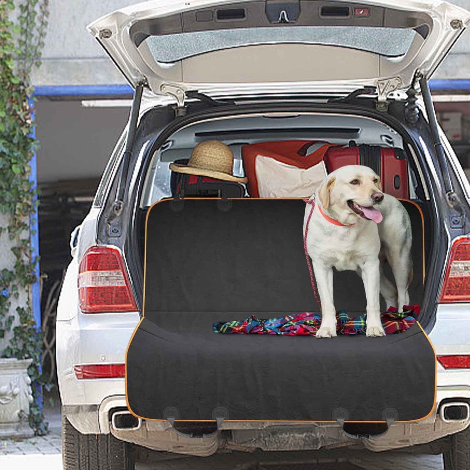 Dog Car Seat Cover for Back Seat for Cars & Suvs - Durable Pet Car Seat Cover Backseat Protector, Nonslip Dog Hammock for Car, Waterproof Scratchproof Rear Seat Cover against Dirt